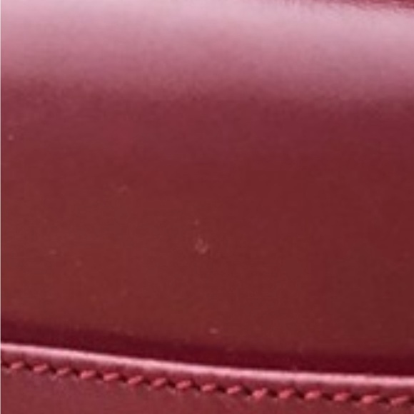 Authentic Prada slim shoulder bag in red. - Picture 13 of 13
